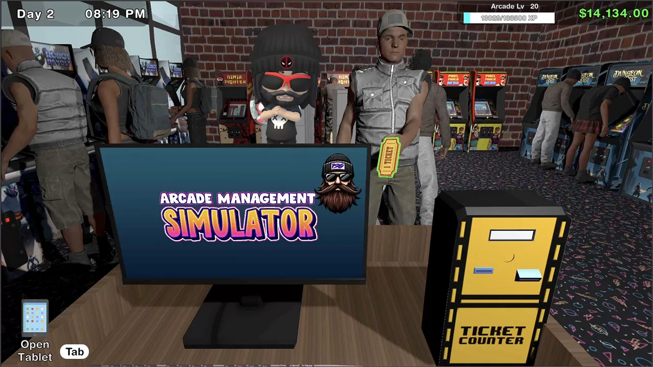 Arcade Management Simulator