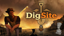 I found.. A thing? #DigSiteArcheologyinEgypt